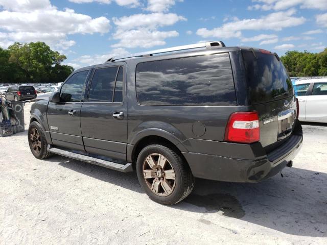 1FMFK19597LA22267 - 2007 FORD EXPEDITION EL LIMITED BLACK photo 2