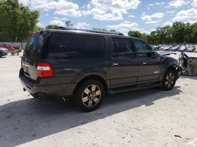 1FMFK19597LA22267 - 2007 FORD EXPEDITION EL LIMITED BLACK photo 3