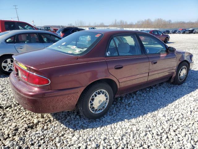 2G4WS52J221102930 - 2002 BUICK CENTURY CUSTOM BURGUNDY photo 3