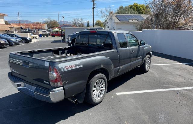 5TETX4CN7AZ678687 - 2010 TOYOTA TACOMA ACCESS CAB GRAY photo 4