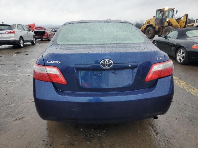 4T1BE46K67U054833 - 2007 TOYOTA CAMRY CE BLUE photo 6