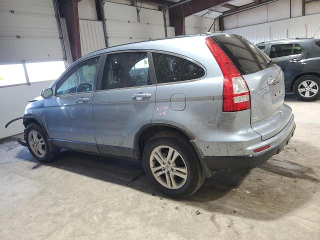 5J6RE4H79AL020291 - 2010 HONDA CR-V EXL SILVER photo 2