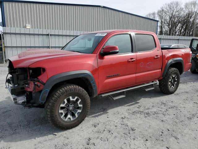 3TYCZ5AN0PT166508 - 2023 TOYOTA TACOMA DOUBLE CAB RED photo 1