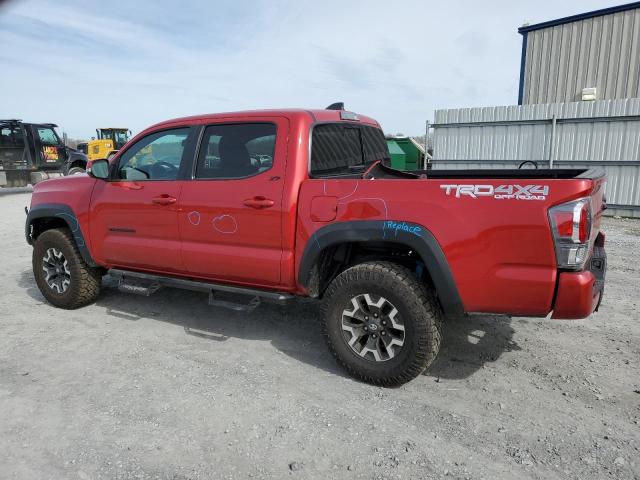3TYCZ5AN0PT166508 - 2023 TOYOTA TACOMA DOUBLE CAB RED photo 2