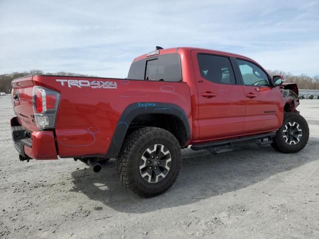 3TYCZ5AN0PT166508 - 2023 TOYOTA TACOMA DOUBLE CAB RED photo 3