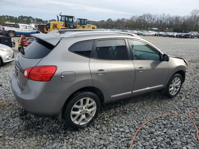 JN8AS5MV4DW613134 - 2013 NISSAN ROGUE S GRAY photo 3