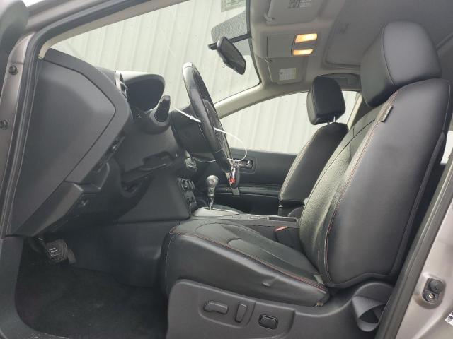 JN8AS5MV4DW613134 - 2013 NISSAN ROGUE S GRAY photo 7