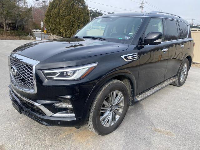 JN8AZ2AE9M9269619 - 2021 INFINITI QX80 LUXE BLACK photo 1