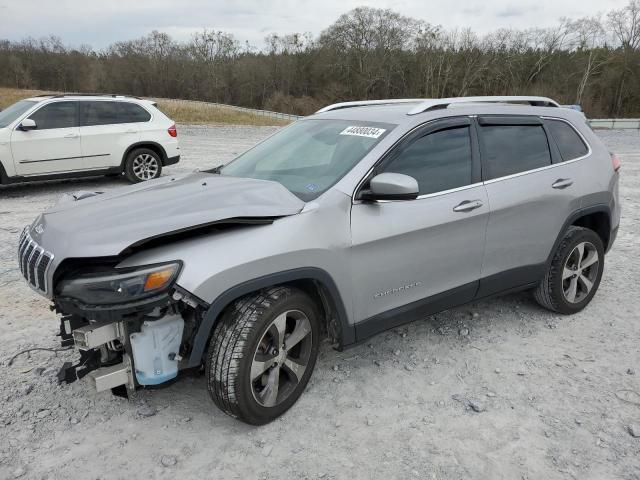 1C4PJLDB6KD488259 - 2019 JEEP CHEROKEE LIMITED SILVER photo 1