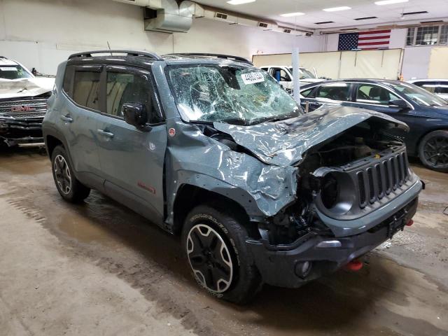 ZACCJBCT0FPB68754 - 2015 JEEP RENEGADE TRAILHAWK GRAY photo 4