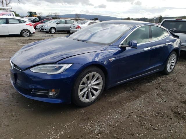 5YJSA1E15GF152977 - 2016 TESLA MODEL S Կապույտ լուսանկար 1