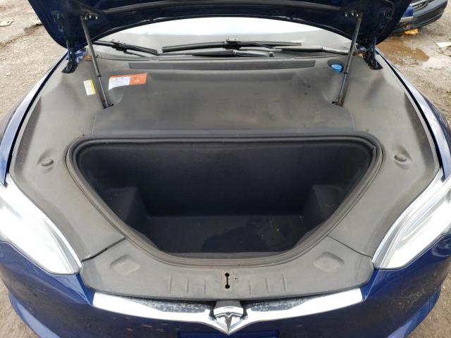 5YJSA1E15GF152977 - 2016 TESLA MODEL S Կապույտ լուսանկար 12