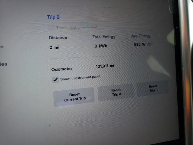 5YJSA1E15GF152977 - 2016 TESLA MODEL S Կապույտ լուսանկար 9