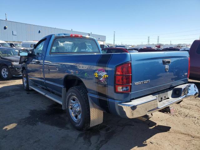 3D7KR26D85G769102 - 2005 DODGE RAM 2500 ST BLUE photo 2