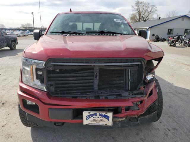1FTEW1EP4JFE09603 - 2018 FORD F150 SUPERCREW MAROON photo 5