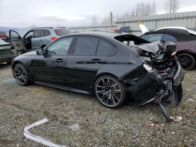 WBS43AY04NFM22661 - 2022 BMW M3 COMPETITION BLACK photo 2