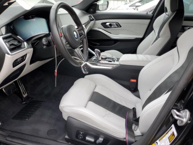 WBS43AY04NFM22661 - 2022 BMW M3 COMPETITION BLACK photo 7