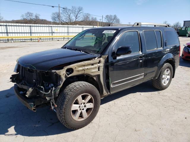 5N1AR1NN0CC605591 - 2012 NISSAN PATHFINDER S BLACK photo 1