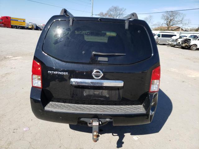 5N1AR1NN0CC605591 - 2012 NISSAN PATHFINDER S BLACK photo 6