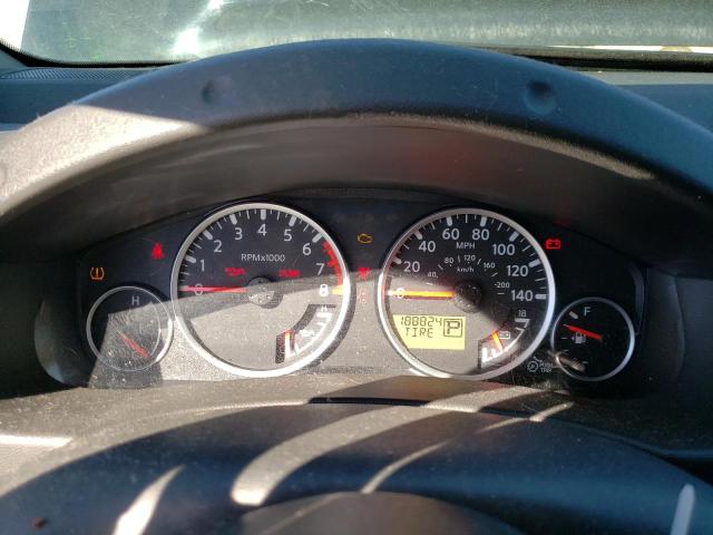 5N1AR1NN0CC605591 - 2012 NISSAN PATHFINDER S BLACK photo 9