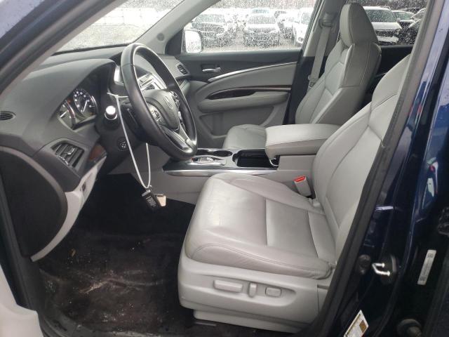 5J8YD4H53HL006661 - 2017 ACURA MDX TECHNOLOGY BLUE photo 7