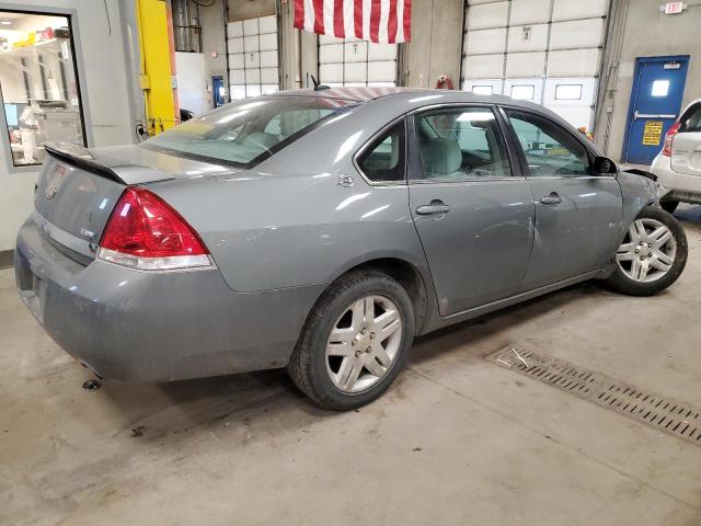 2G1WC583789237527 - 2008 CHEVROLET IMPALA LT GRAY photo 3