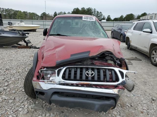 5TEGM92N84Z382204 - 2004 TOYOTA TACOMA DOUBLE CAB PRERUNNER MAROON photo 5