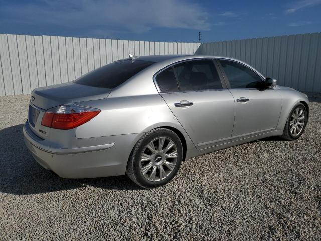 KMHGC46E29U026374 - 2009 HYUNDAI GENESIS 3.8L SILVER photo 3