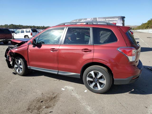 JF2SJAEC9HH488278 - 2017 SUBARU FORESTER 2.5I PREMIUM RED photo 2