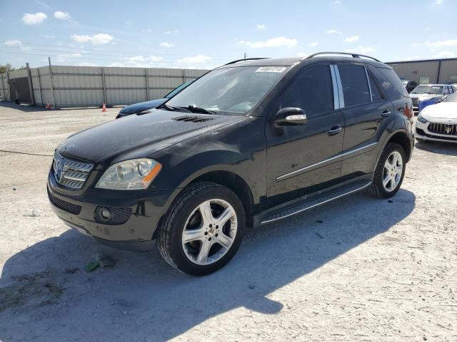 4JGBB86E18A382707 - 2008 MERCEDES-BENZ ML 350 BLACK photo 1