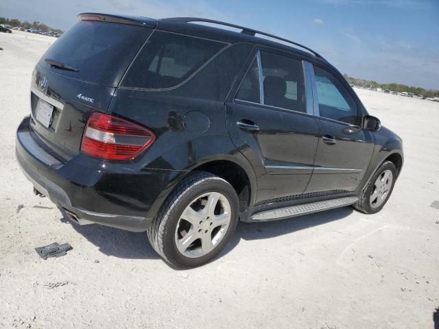 4JGBB86E18A382707 - 2008 MERCEDES-BENZ ML 350 BLACK photo 3