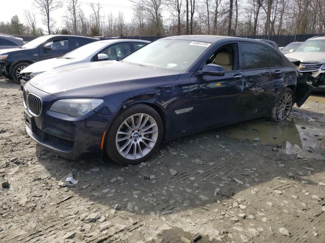 WBAYF8C52DD140697 - 2013 BMW 750 LXI BLUE photo 1