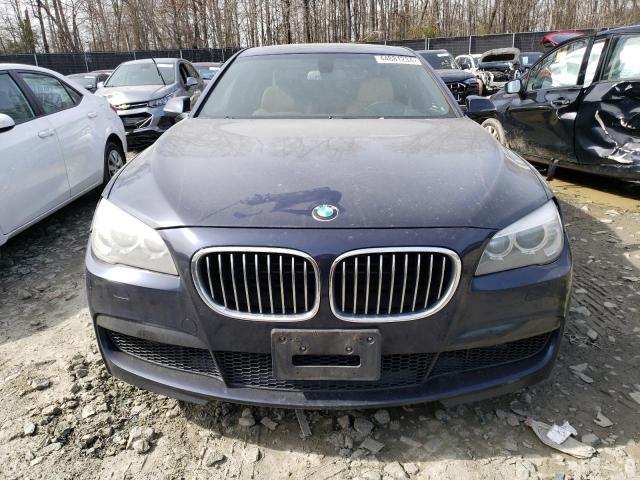 WBAYF8C52DD140697 - 2013 BMW 750 LXI BLUE photo 5