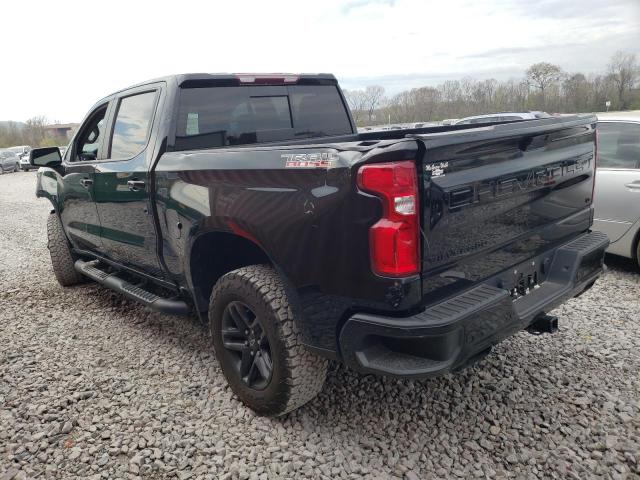 1GCPYFELXMZ137347 - 2021 CHEVROLET SILVERADO K1500 LT TRAIL BOSS BLACK photo 2