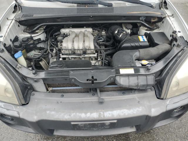 KM8JN72D66U371286 - 2006 HYUNDAI TUCSON GLS SILVER photo 11