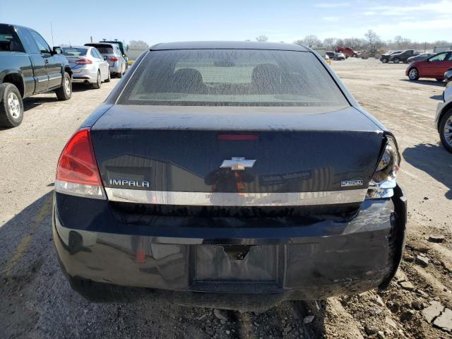 2G1WA5EK0A1115971 - 2010 CHEVROLET IMPALA LS BLACK photo 6