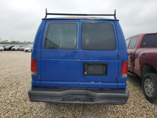 1FTNE24W96DA98173 - 2006 FORD ECONOLINE E250 VAN BLUE photo 11