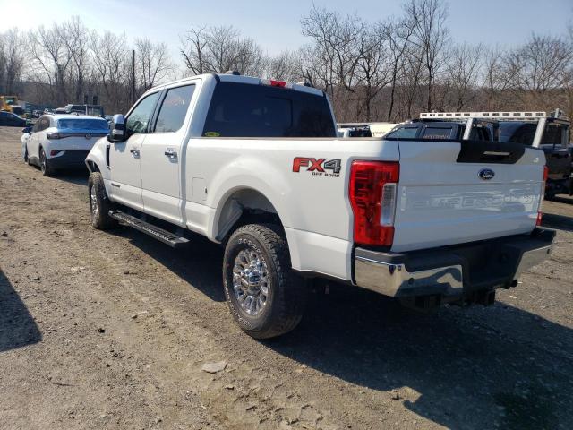 1FT8W3BT6NEE35237 - 2022 FORD F350 SUPER DUTY WHITE photo 2