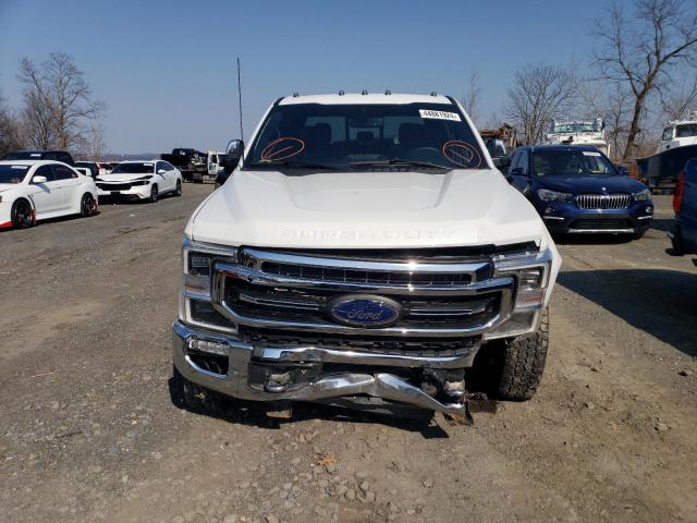 1FT8W3BT6NEE35237 - 2022 FORD F350 SUPER DUTY WHITE photo 5