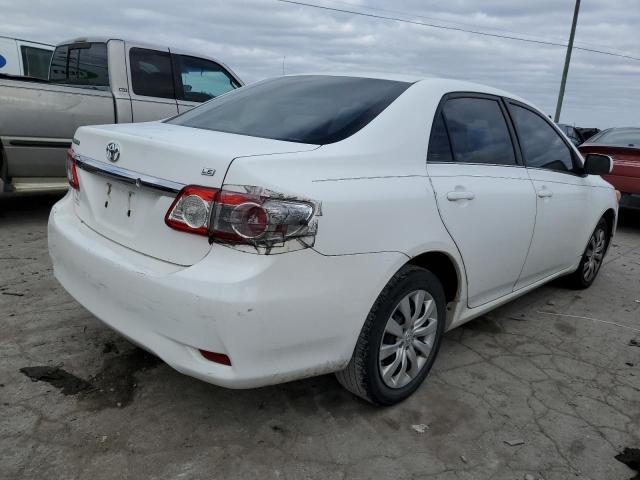 2T1BU4EE2DC061693 - 2013 TOYOTA COROLLA BASE WHITE photo 3