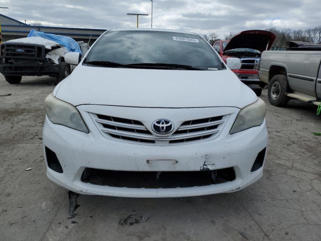 2T1BU4EE2DC061693 - 2013 TOYOTA COROLLA BASE WHITE photo 5