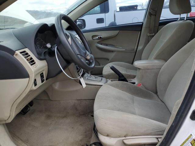 2T1BU4EE2DC061693 - 2013 TOYOTA COROLLA BASE WHITE photo 7