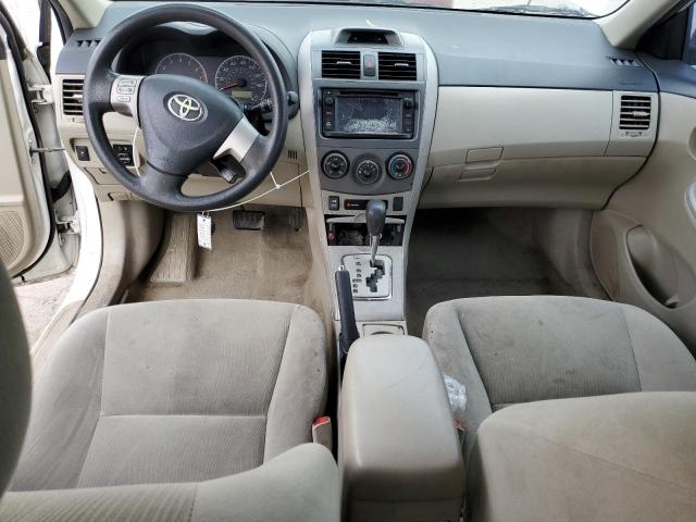 2T1BU4EE2DC061693 - 2013 TOYOTA COROLLA BASE WHITE photo 8