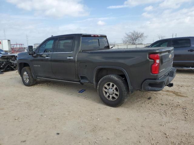 1GC4YREY9NF363107 - 2022 CHEVROLET SILVERADO K2500 HIGH COUNTRY GREEN photo 2