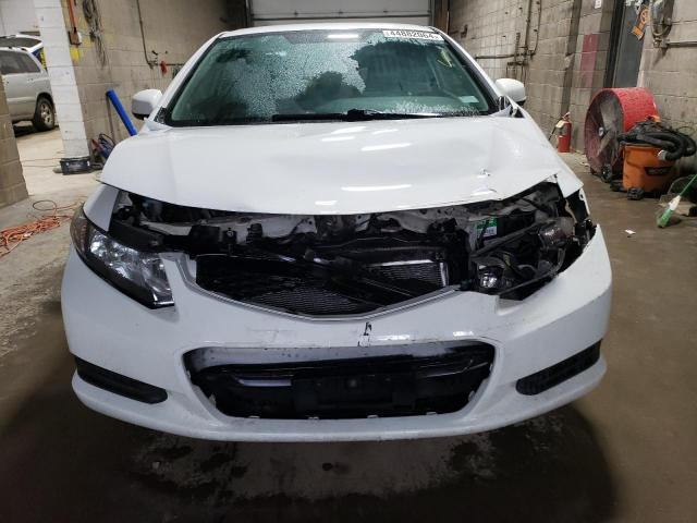 2HGFG3B53DH529185 - 2013 HONDA CIVIC LX WHITE photo 5