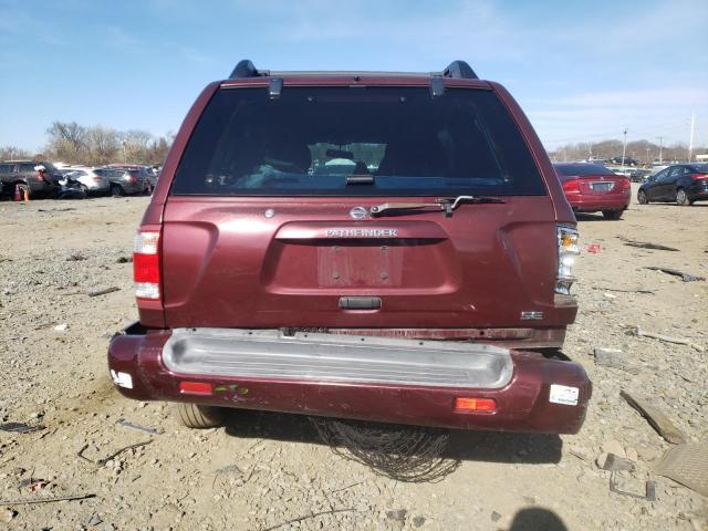 JN8DR09Y43W814142 - 2003 NISSAN PATHFINDER LE 勃艮第红 照片 6