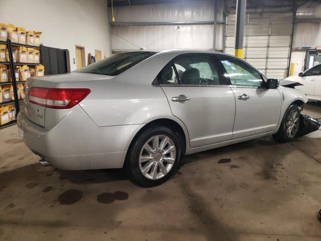 3LNHL2GC5AR647111 - 2010 LINCOLN MKZ SILVER photo 3