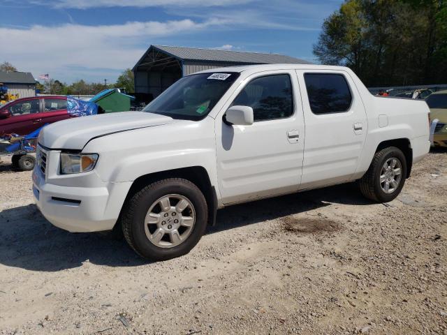 2HJYK16567H516550 - 2007 HONDA RIDGELINE RTL WHITE photo 1