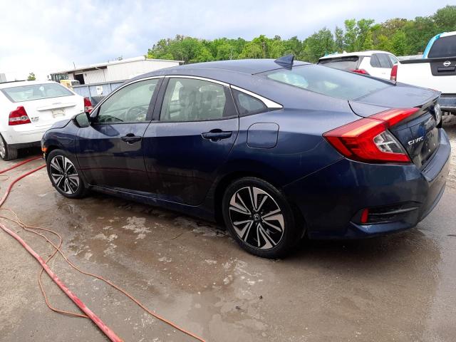 JHMFC1F30JX027330 - 2018 HONDA CIVIC EX BLUE photo 2