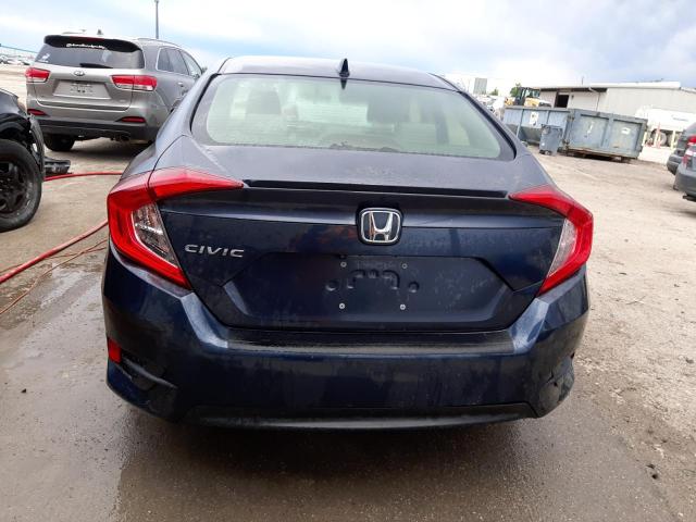 JHMFC1F30JX027330 - 2018 HONDA CIVIC EX BLUE photo 6